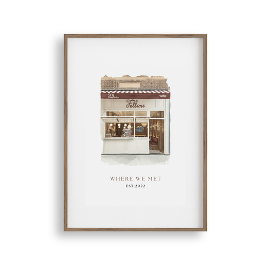 Custom Watercolour Location