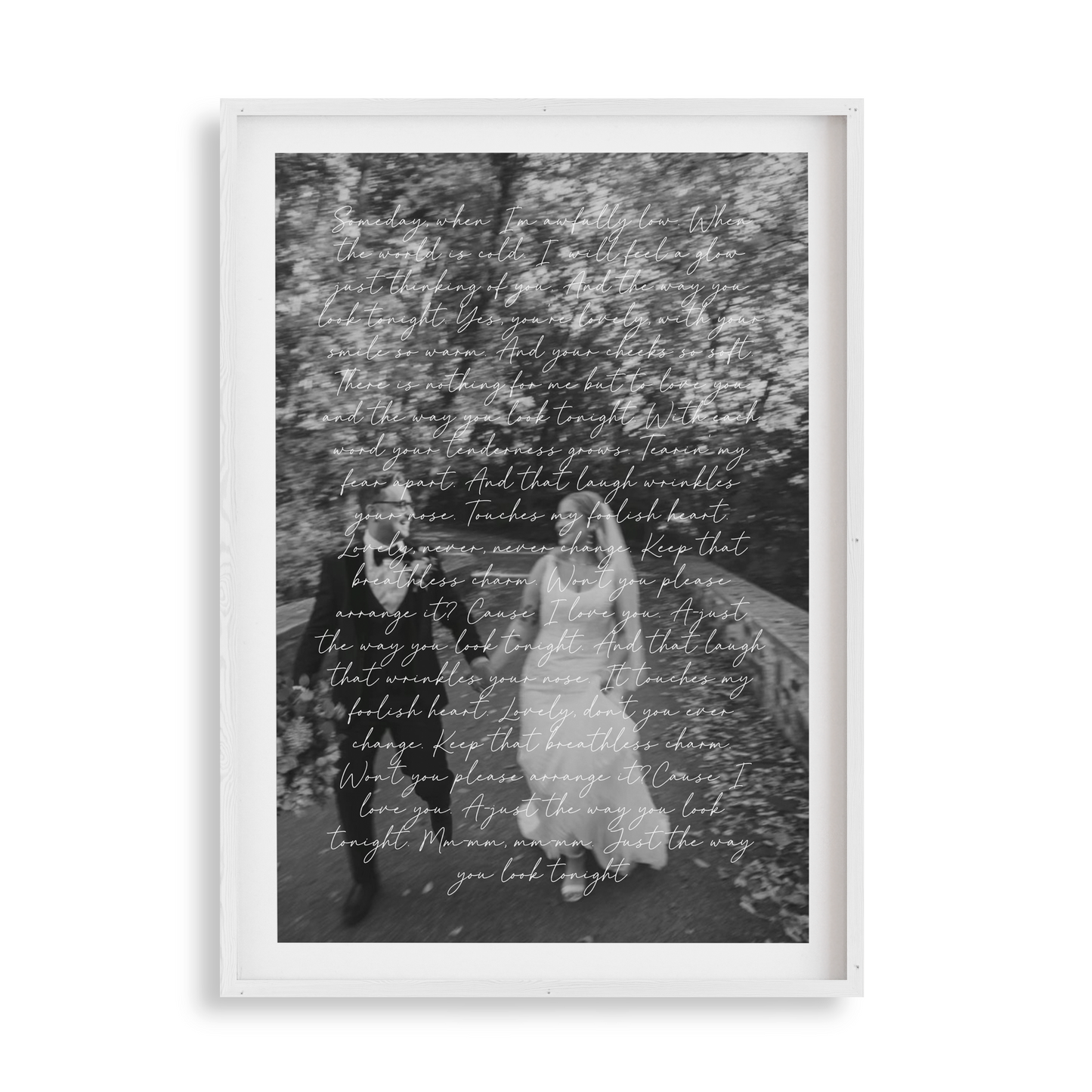 VOWS/TEXT ON IMAGE