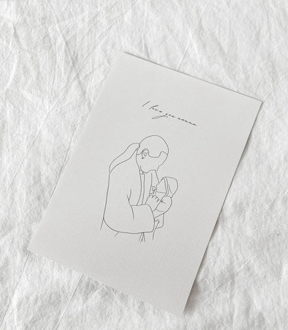 Line Drawing | Customised