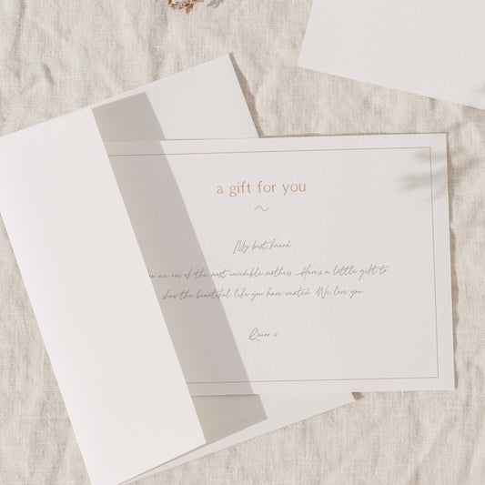 GIFT NOTE